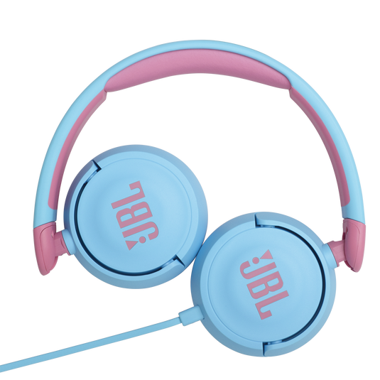 JBL Jr310 - Blue - Kids on-ear Headphones - Detailshot 3 image number null
